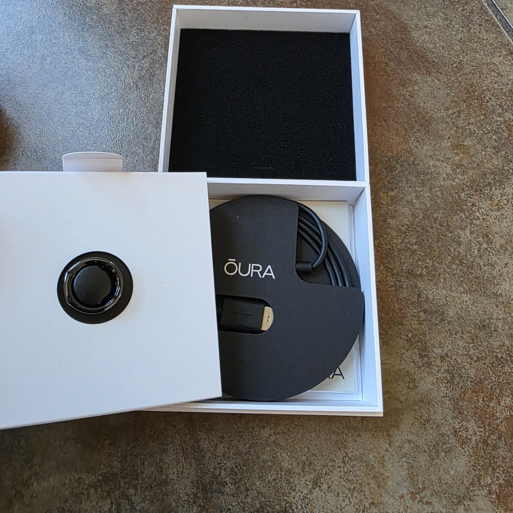 NEW Oura Black Ring gen 3